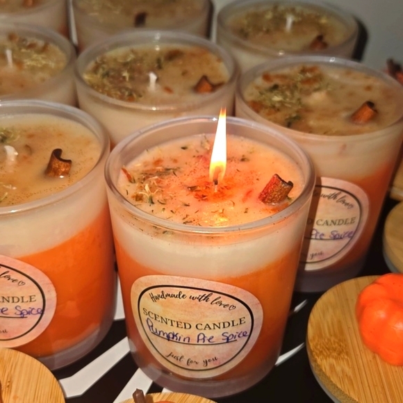 Bundle For @marionewilliams Pumpkin Pie Spice 100% Soy Wax Candle - Picture 3 of 8